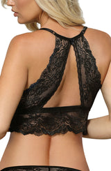 Roza Zuza Half Corset Black