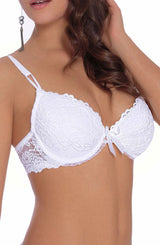 Roza Carmen Bra White