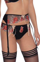Roza Natali Suspender Belt Pink