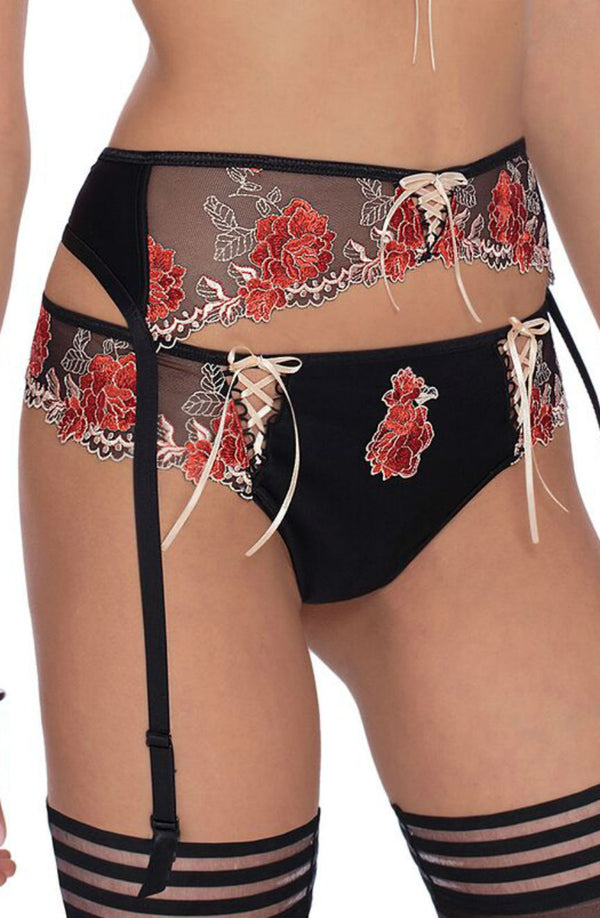 Roza Natali Thong Black
